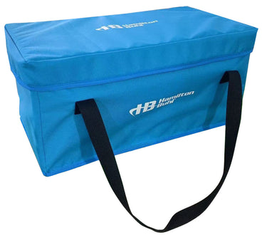 HamiltonBuhl Listening Center Case, polyester carrying bag for bulk school headphones and educational audio gear.
